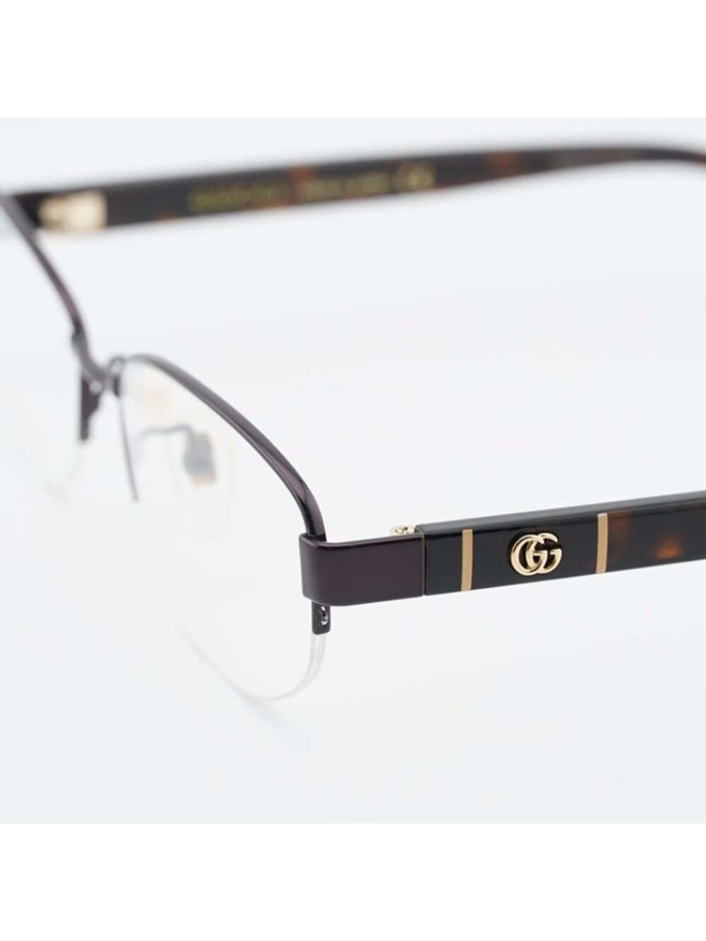 Gucci GG0859OJ 002 Eyeglasses Brown / Havana 53mm Oval Frame - Picture 2 of 11